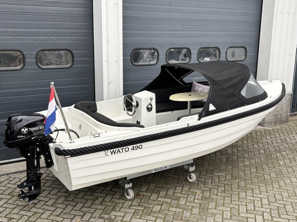 WATO 490 met Tohatsu 15 pk fuel injection, Watersport en Boten, Overige merken, 2 m, Overige typen, Gebruikt