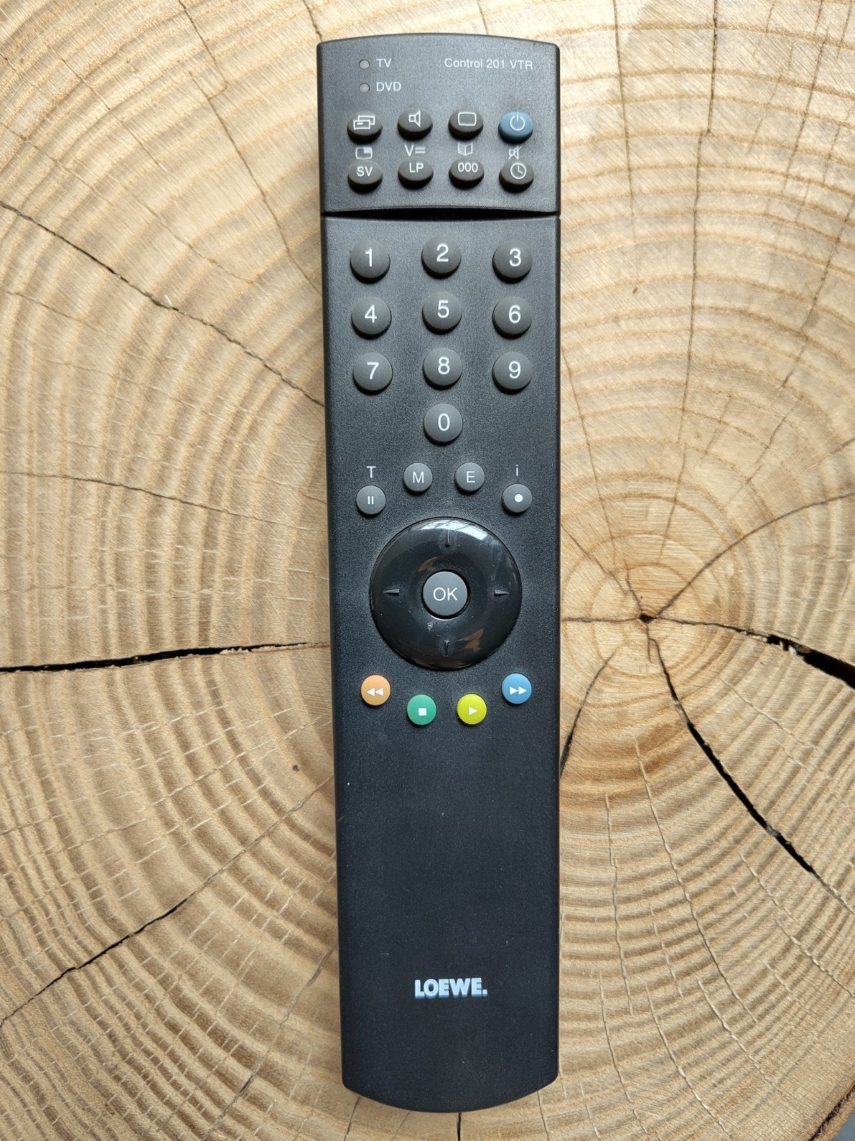 Loewe afstandbediening Control 201 VTR, Ophalen of Verzenden, Gebruikt