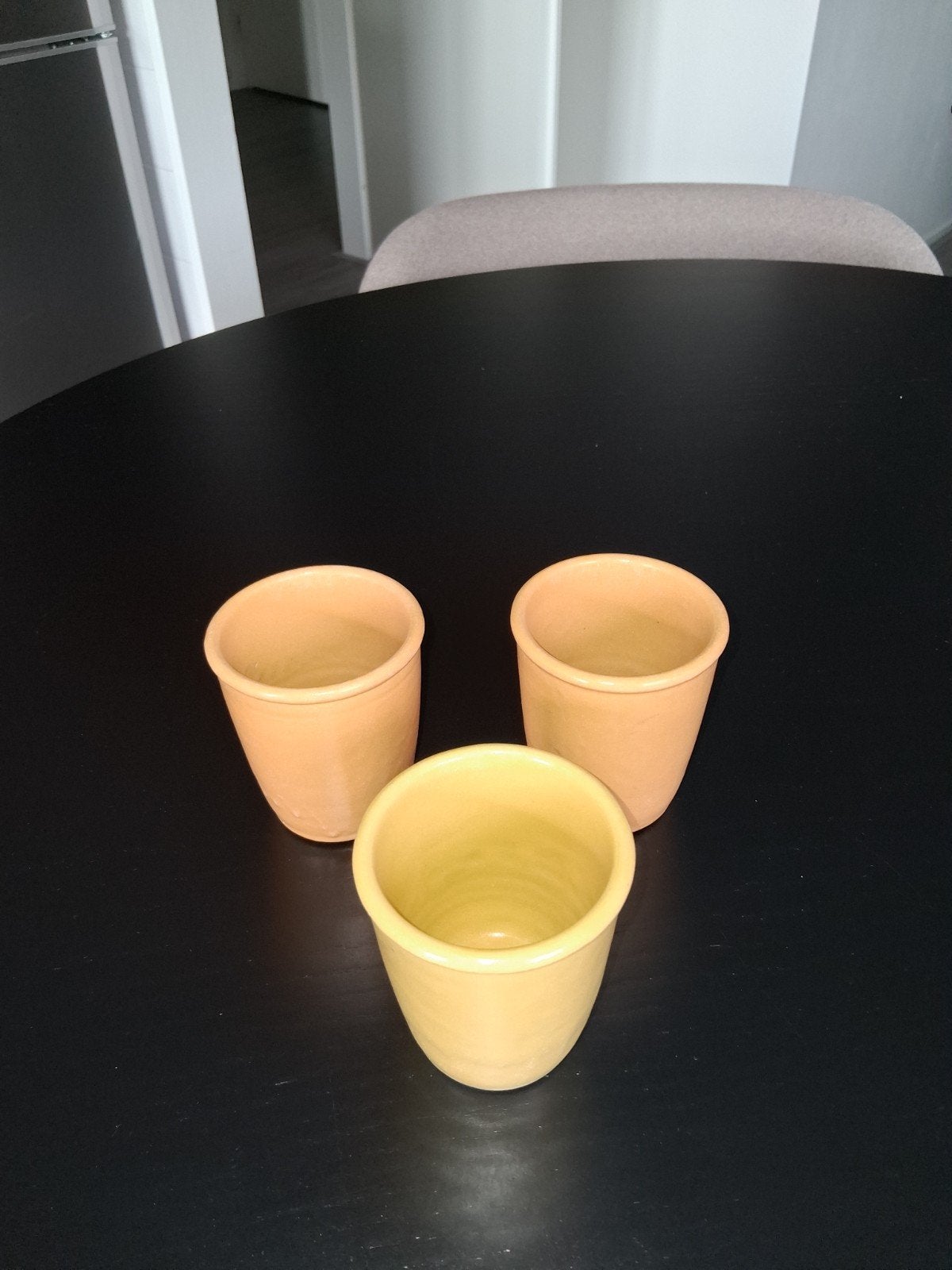 3 Vintage mokken Douwe Egberts, Ophalen, Gebruikt, Vintage, Mok