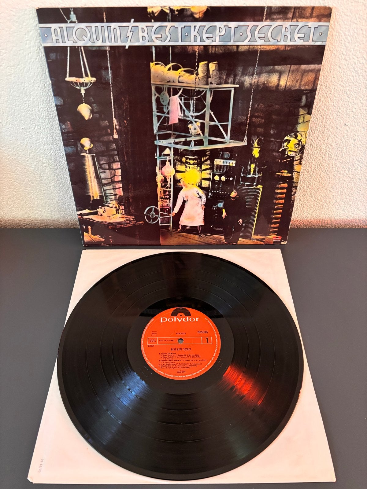 Alquin - Best Kept Secret (LP) 1976 NL Polydor 2925 045, Gebruikt, Ophalen of Verzenden, 12 inch, Inclusief binnenhoes