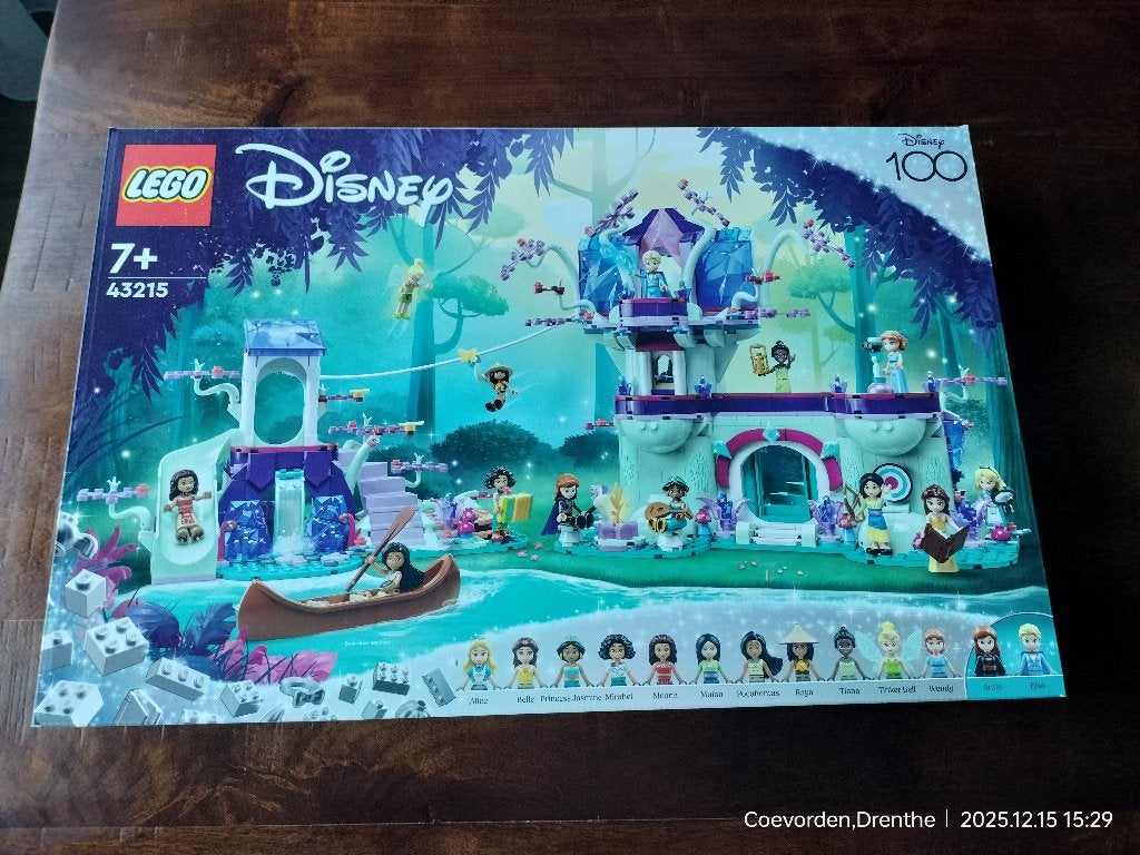 Lego 43215 Disney 100 de betoverende boomhut sealed, Lego, Nieuw, Ophalen of Verzenden, Disney
