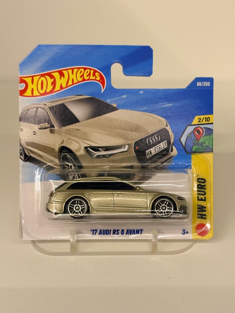 Hot Wheels '17 Audi RS 6 Avant - Nieuw in verpakking, Auto, Nieuw, Ophalen of Verzenden, Mattel