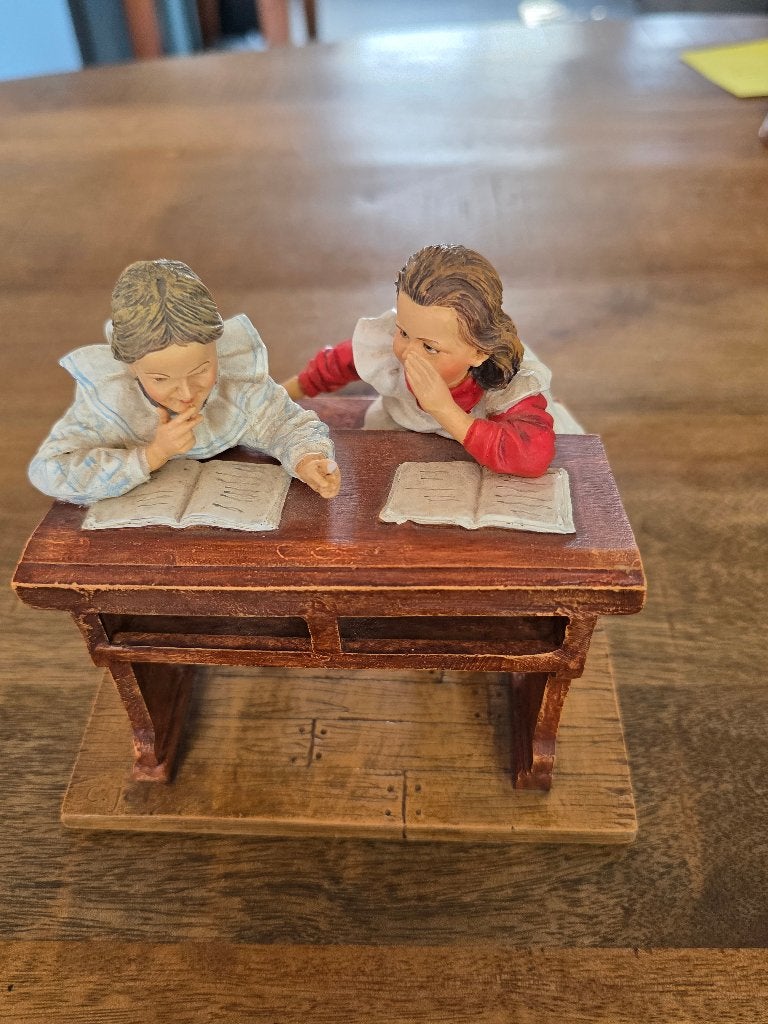 Drie beeldengroepjes uit Ot en Sien Collectables, Ophalen, Gebruikt, Mens