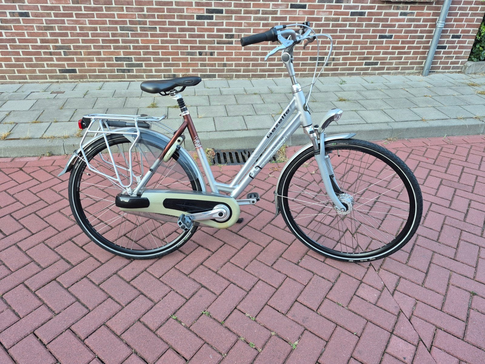 Nette Gazelle chamonix plus, Ophalen, Gebruikt, Versnellingen, 56 cm of meer