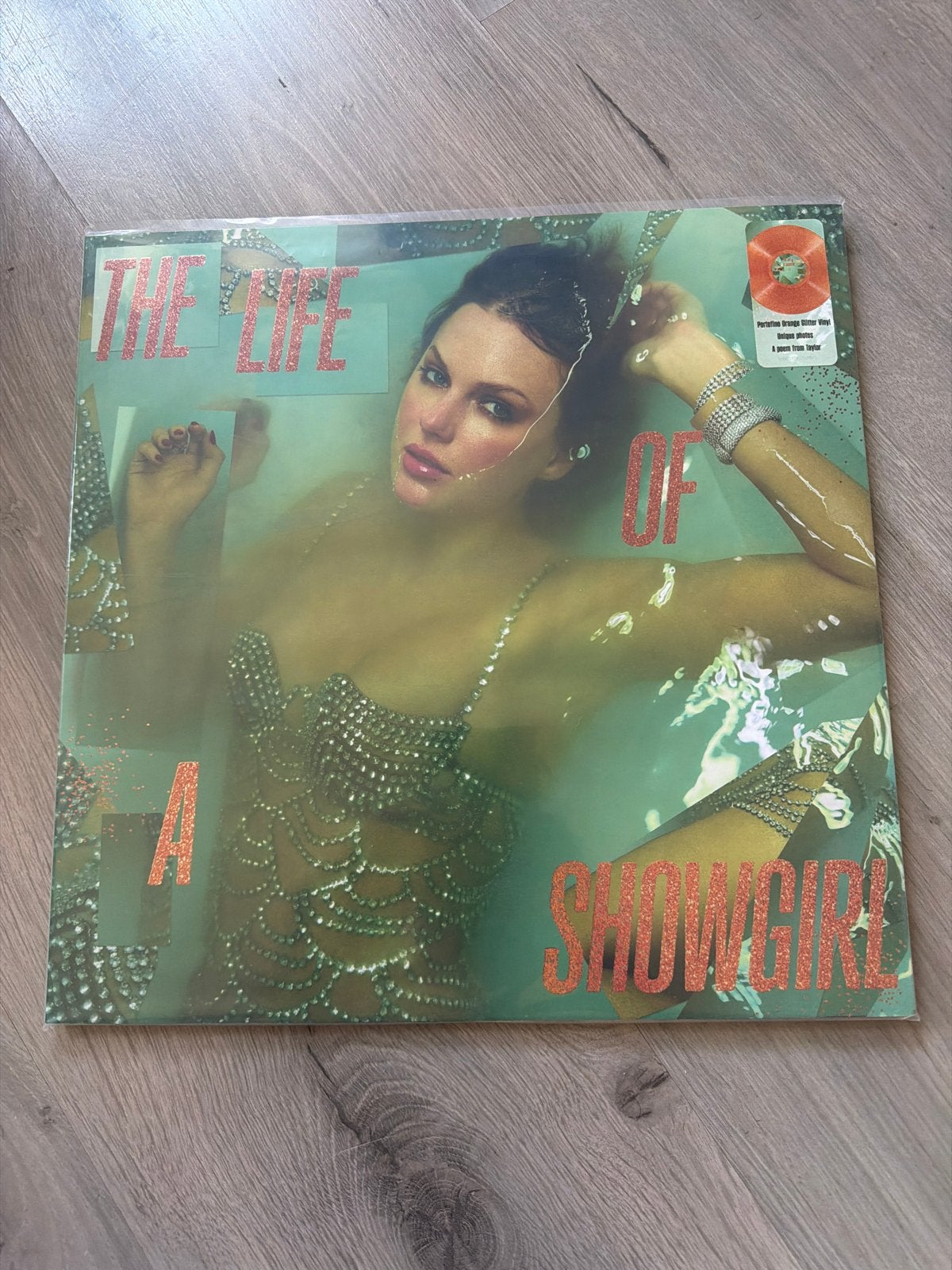 The Life of a Showgirl - Orange Glitter Vinyl, Cd's en Dvd's, Vinyl | Pop, LP, Pop, Colored vinyl, Ophalen of Verzenden