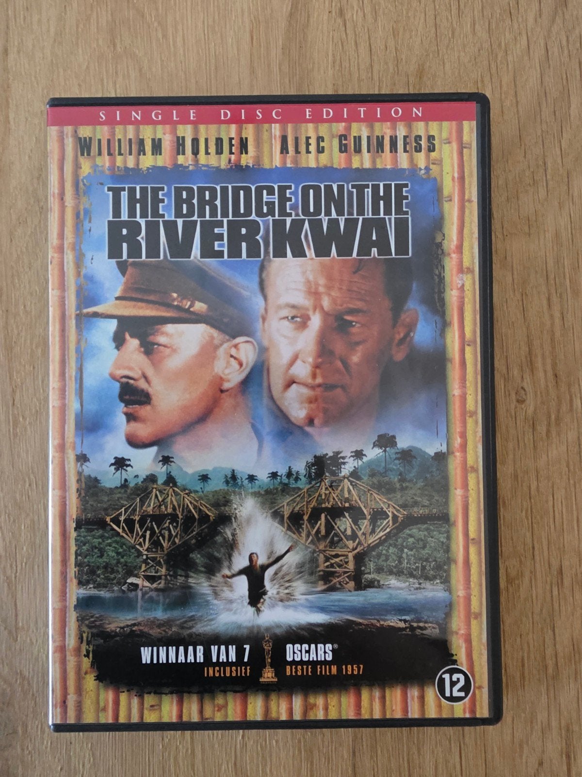 The Bridge on the River Kwai - DVD (Gebruikt), Gebruikt, Historisch of Kostuumdrama, Nederlands, Inclusief doosje