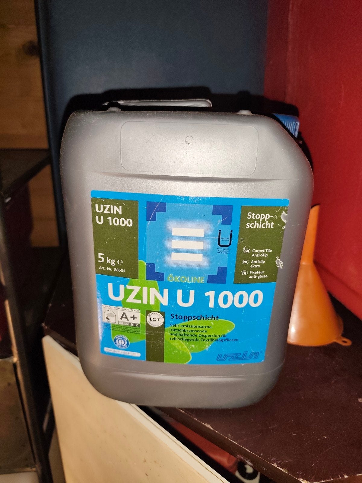UZIN U 1000 vloerenlijm Tapijttegels lijm, Ophalen, Nieuw