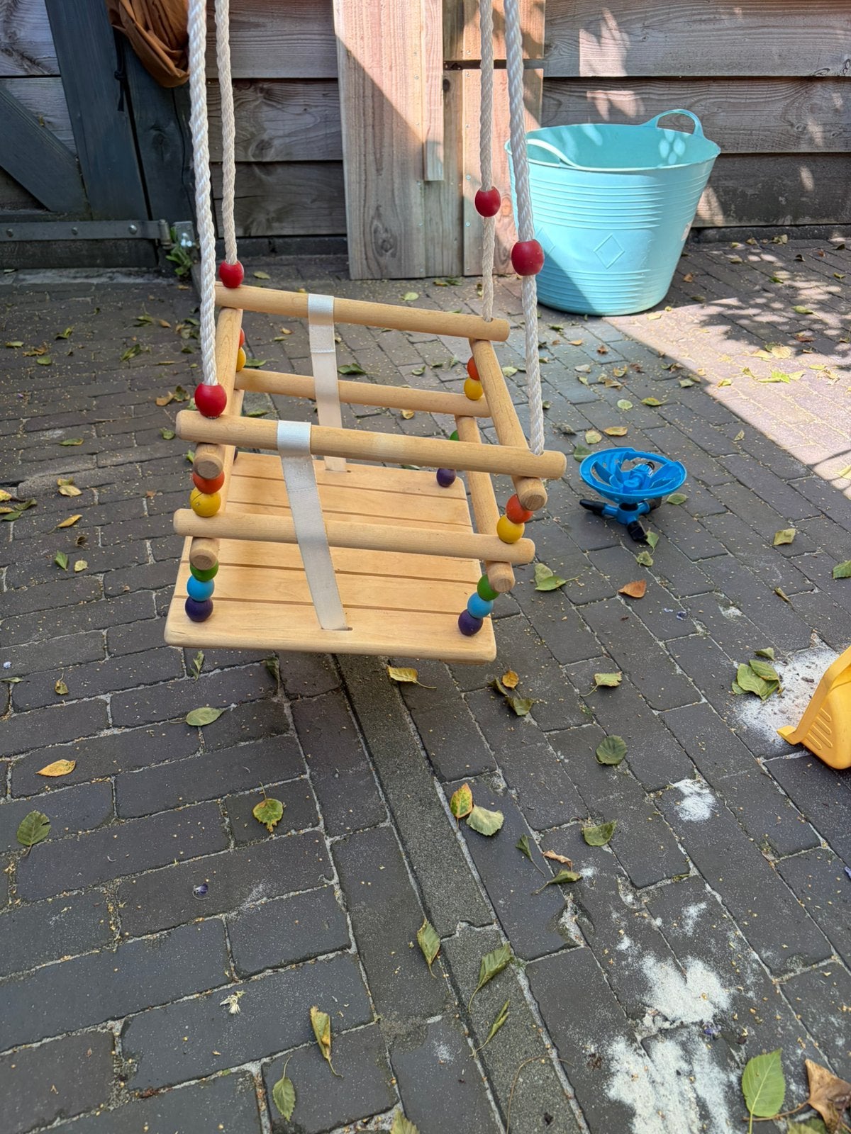 Houten peuter schommel, Ophalen of Verzenden, Zo goed als nieuw, Schommel