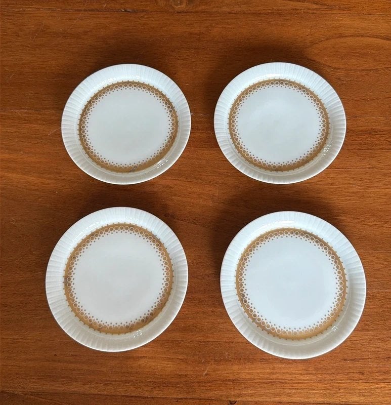 4 Rosenthal modulation petitfours bordjes, Ophalen of Verzenden, Zo goed als nieuw, Bord(en), Overige stijlen