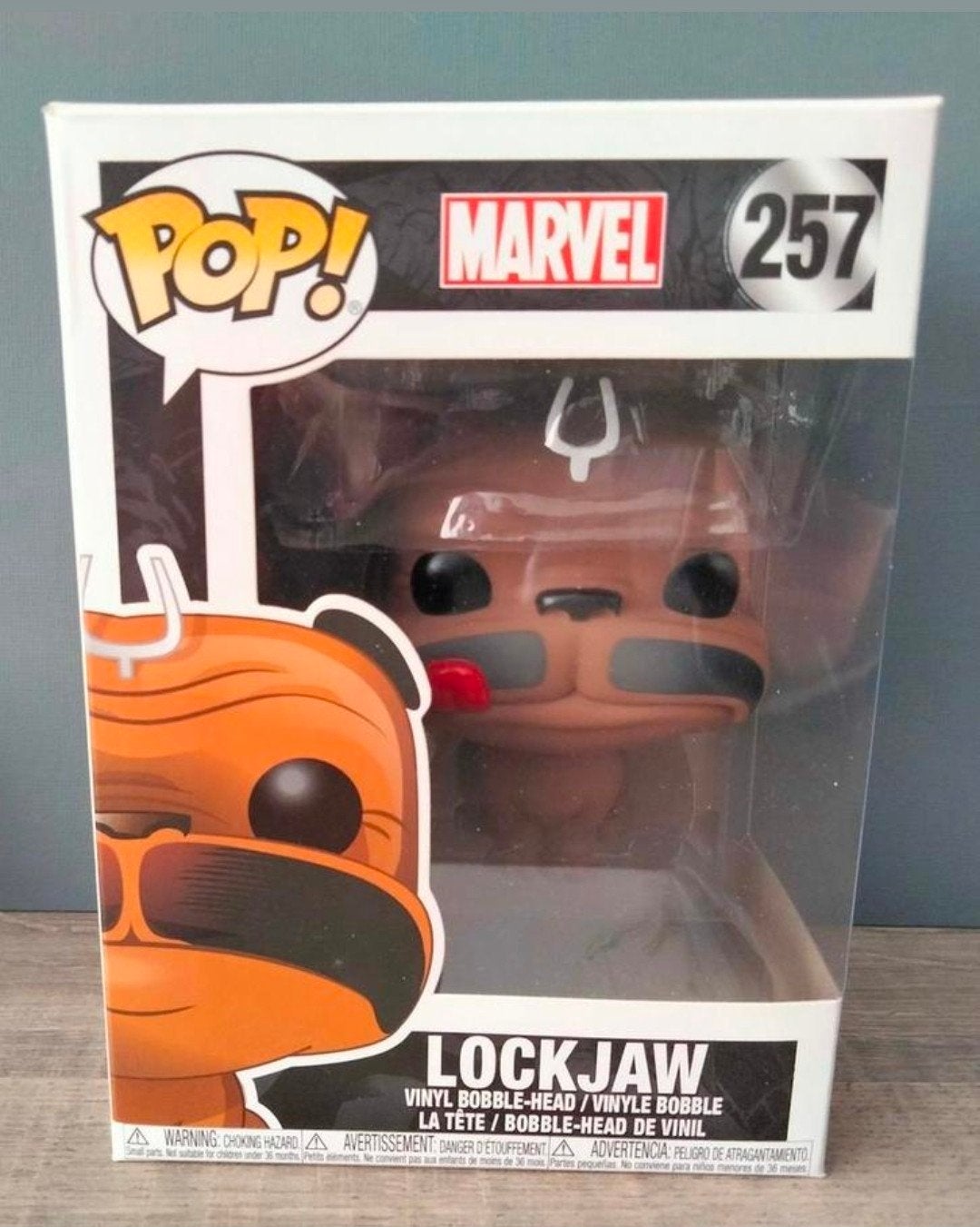 257 Lockjaw Marvel Inhumans Funko Pop, Ophalen of Verzenden, Nieuw