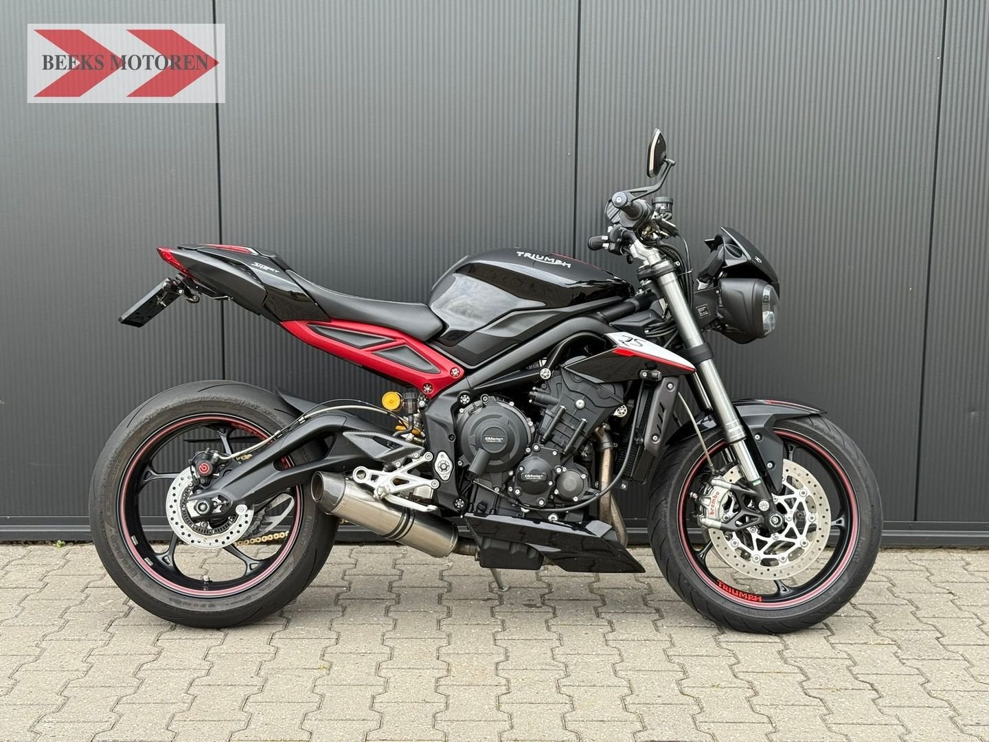 NETTE TRIUMPH STREET TRIPLE 765 RS - Öhlins, Quickshifter, Motoren, Motorrijbewijs A, Bedrijf, 765 cc, Meer dan 35 kW