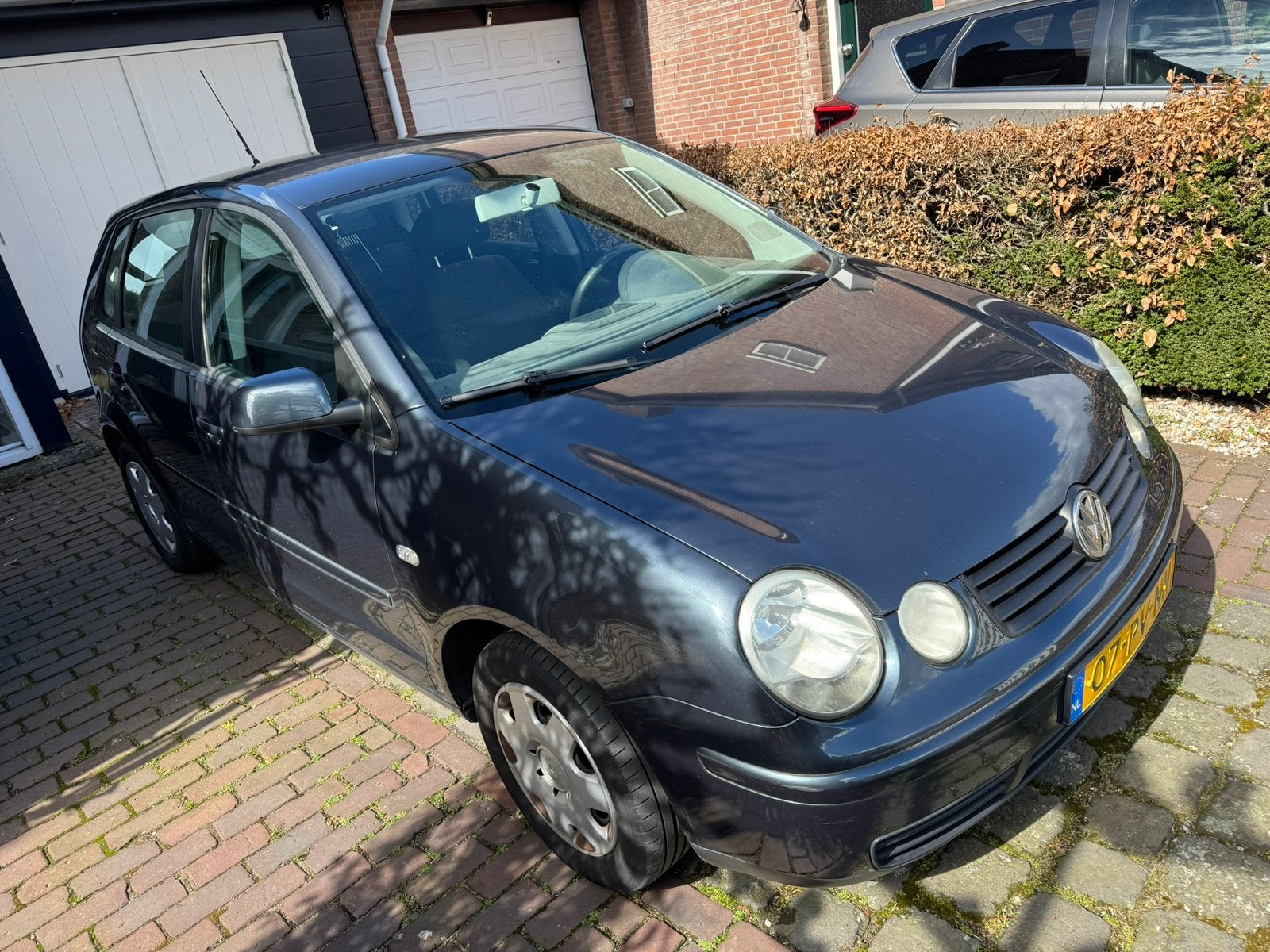 Volkswagen Polo 1.4 55KW 2005 Blauw, Auto's, Voorwielaandrijving, 15 km/l, 4 cilinders, Blauw