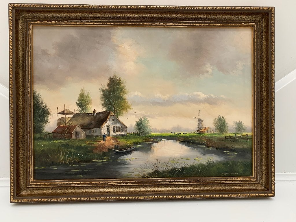 Prachtige schilderijen van Bertus Veger!, Ophalen, Paneel, Realistisch, Gesigneerd