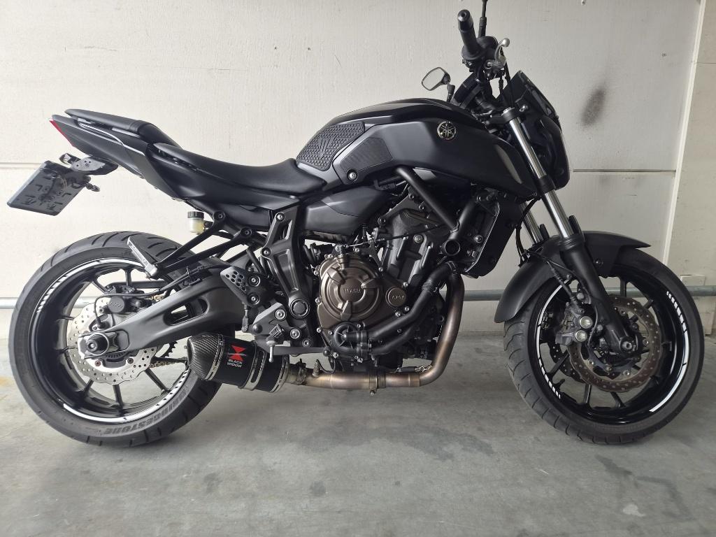 MT07- A2 35KW 2019, Motoren, 700 cc, 2 cilinders, Occasion, Bedrijf