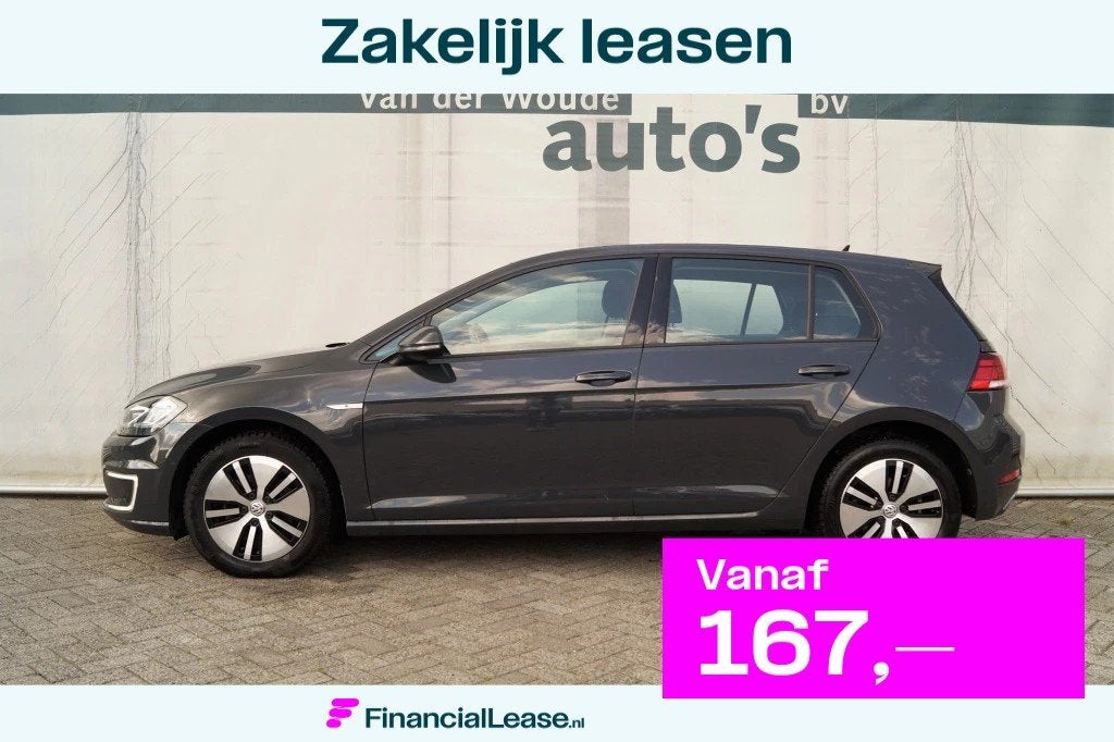 Volkswagen e-Golf 136pk Automaat -NAVI-ACC-LED-ECC-PDC-, Gebruikt, 230 km, Origineel Nederlands, Golf