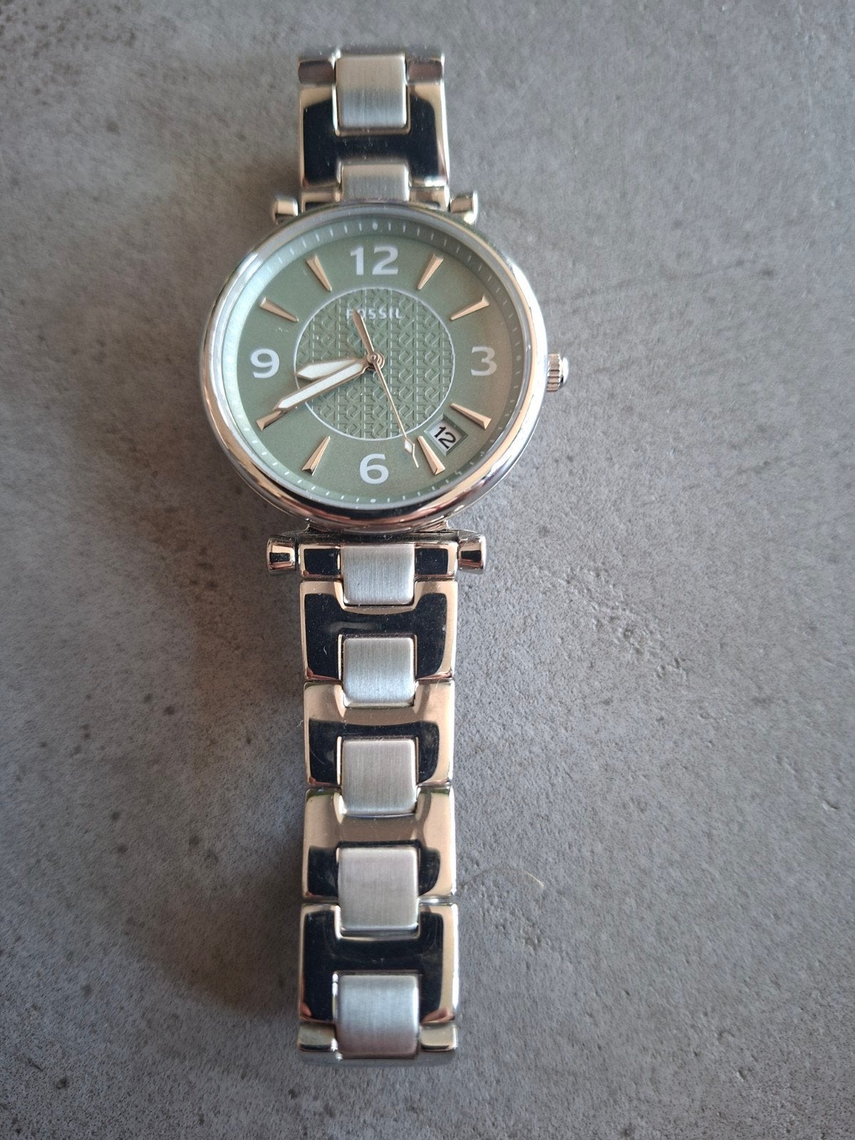 Fossil Dameshorloge - Elegant en Tijdloos Design, Staal, Staal, Fossil, Polshorloge