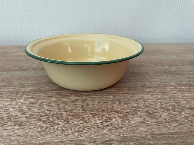 Vintage Bumper Harvest Emaille Schaaltje, Ophalen of Verzenden