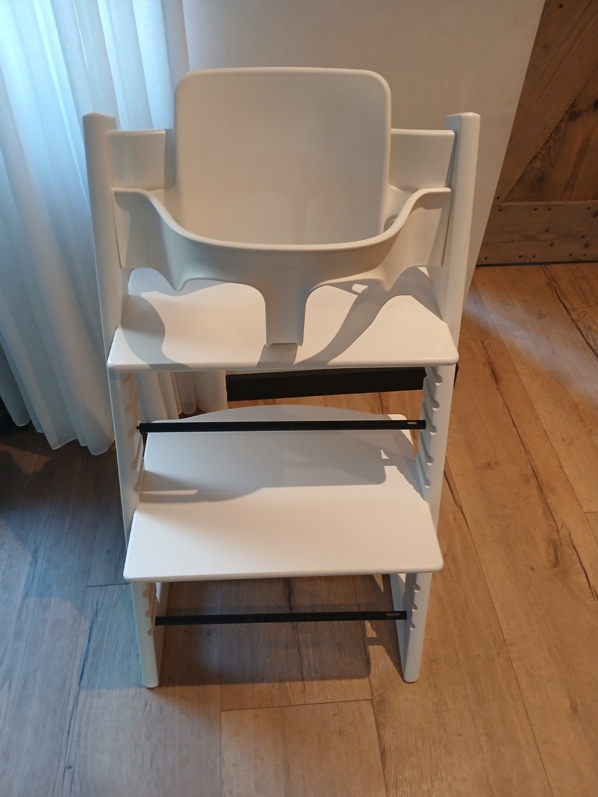 stokke tripp trapp kinderstoel, Kinderen en Baby's, Kinderstoelen, Ophalen, Zo goed als nieuw, Meegroeistoel