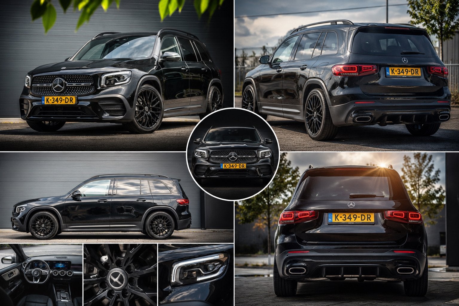‼️MERCEDES AMG GLB-200 164PK 7G-DCT AMG EDITION FULL OPTIONS, Auto's, 4 cilinders, Zwart, 14 km/l, Bedrijf
