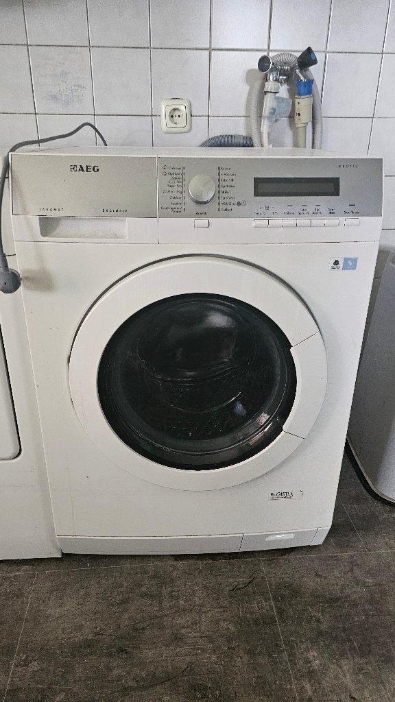 AEG Lavamat Exclusiv 8 kg wasmachine (2013), Witgoed en Apparatuur, Ophalen, Gebruikt, Handwasprogramma, Voorlader