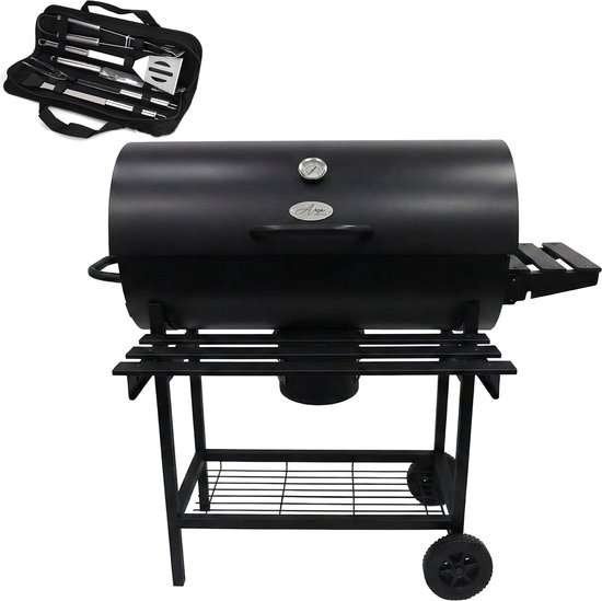 Alora Houtskool Barbecue - Inclusief Spatelset, Alora, Info@altivan.eu, Nieuw, Altivan