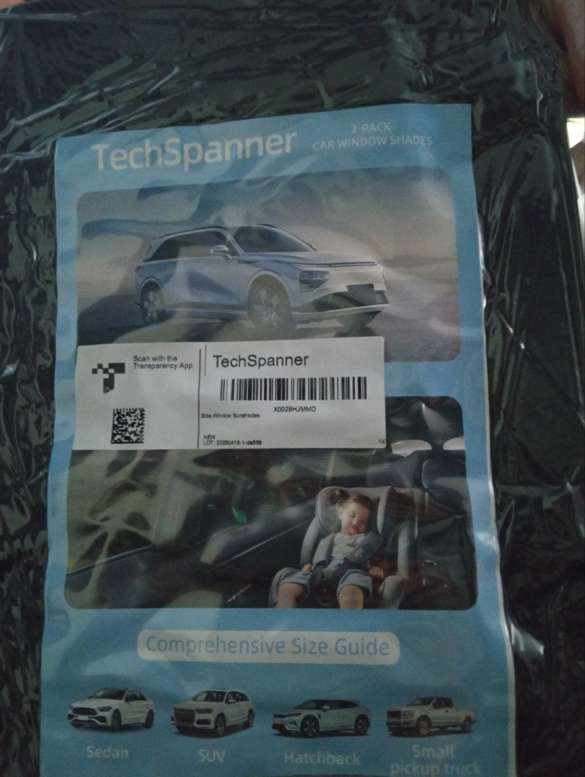 Auto raam schaduwdoek, Ophalen