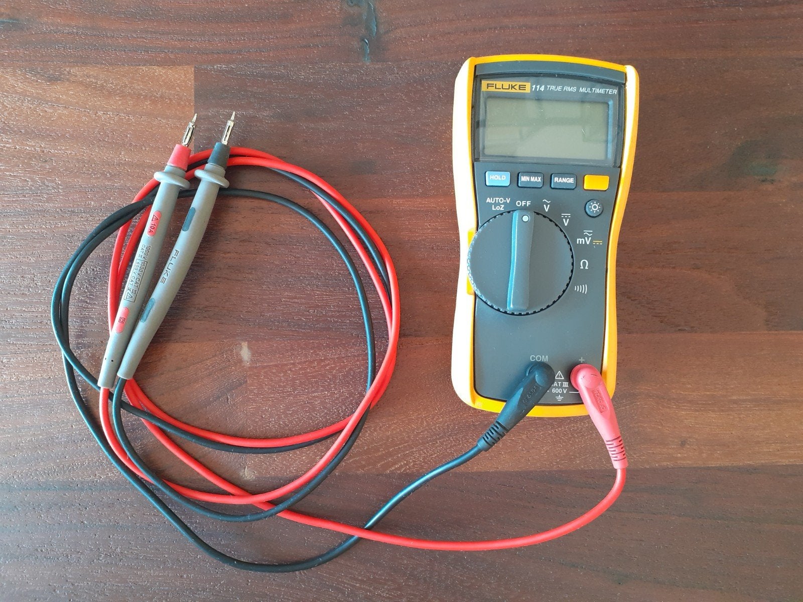 Fluke 114 True RMS Multimeter, Ophalen of Verzenden, Zo goed als nieuw, Multimeter