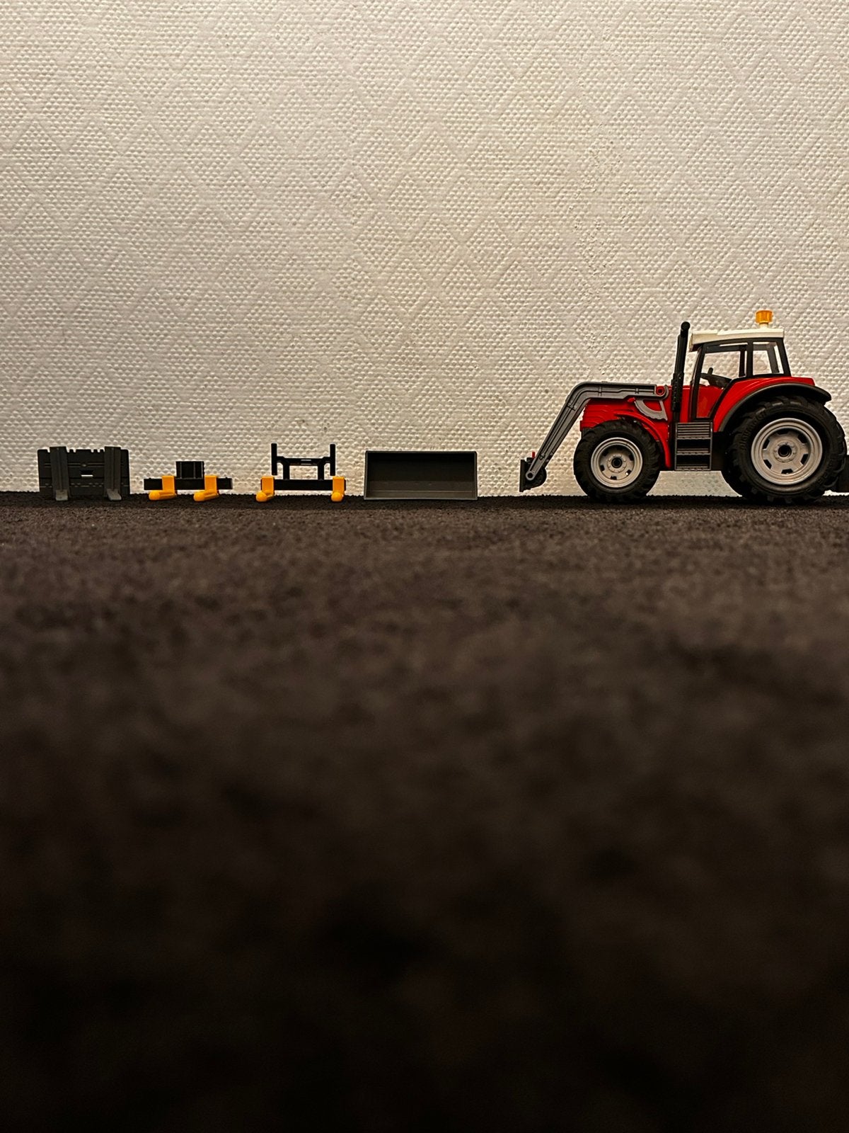 Tractor Playmobil, Kinderen en Baby's, Speelgoed | Playmobil, Ophalen, Complete set, Voertuig, Zo goed als nieuw