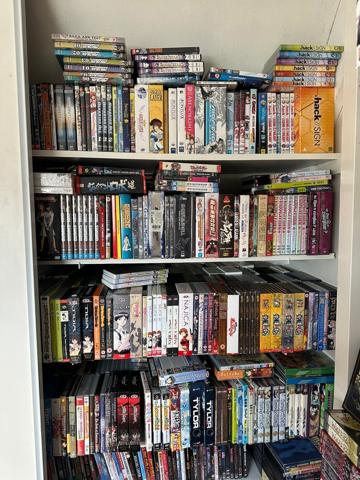 Gigantische Anime Verzameling! Blurays + Dvd’s! Ook te ruil!