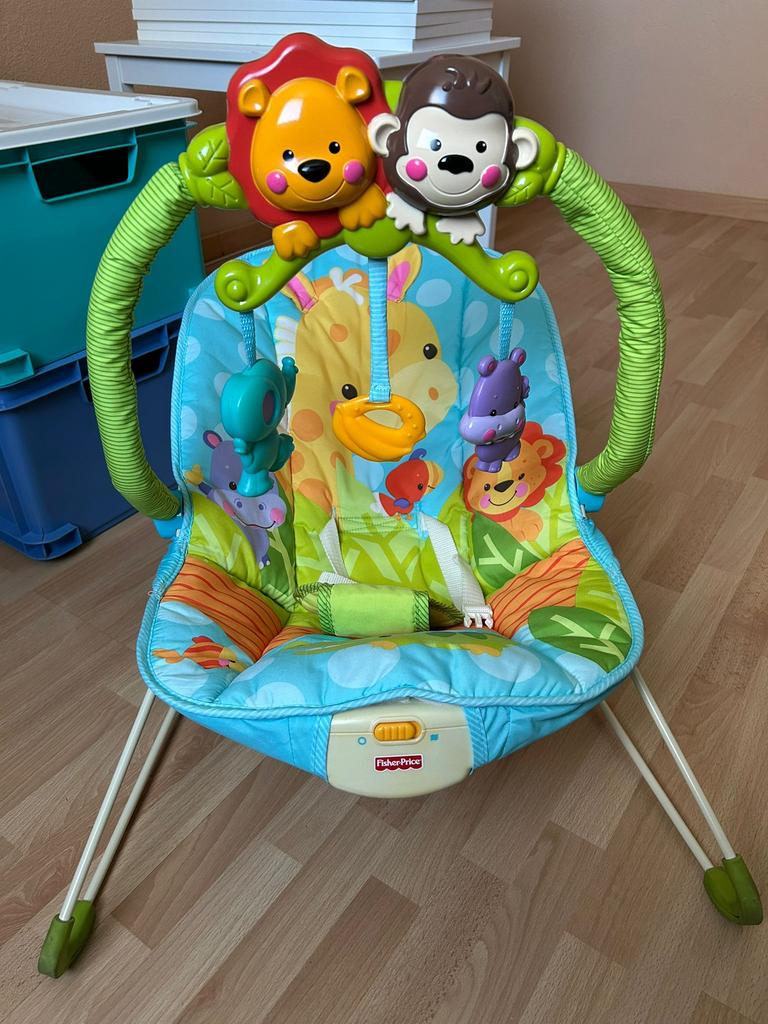 Fisher Price Kinderzitje, Kinderen en Baby's, Wipstoeltjes, Ophalen, Zo goed als nieuw