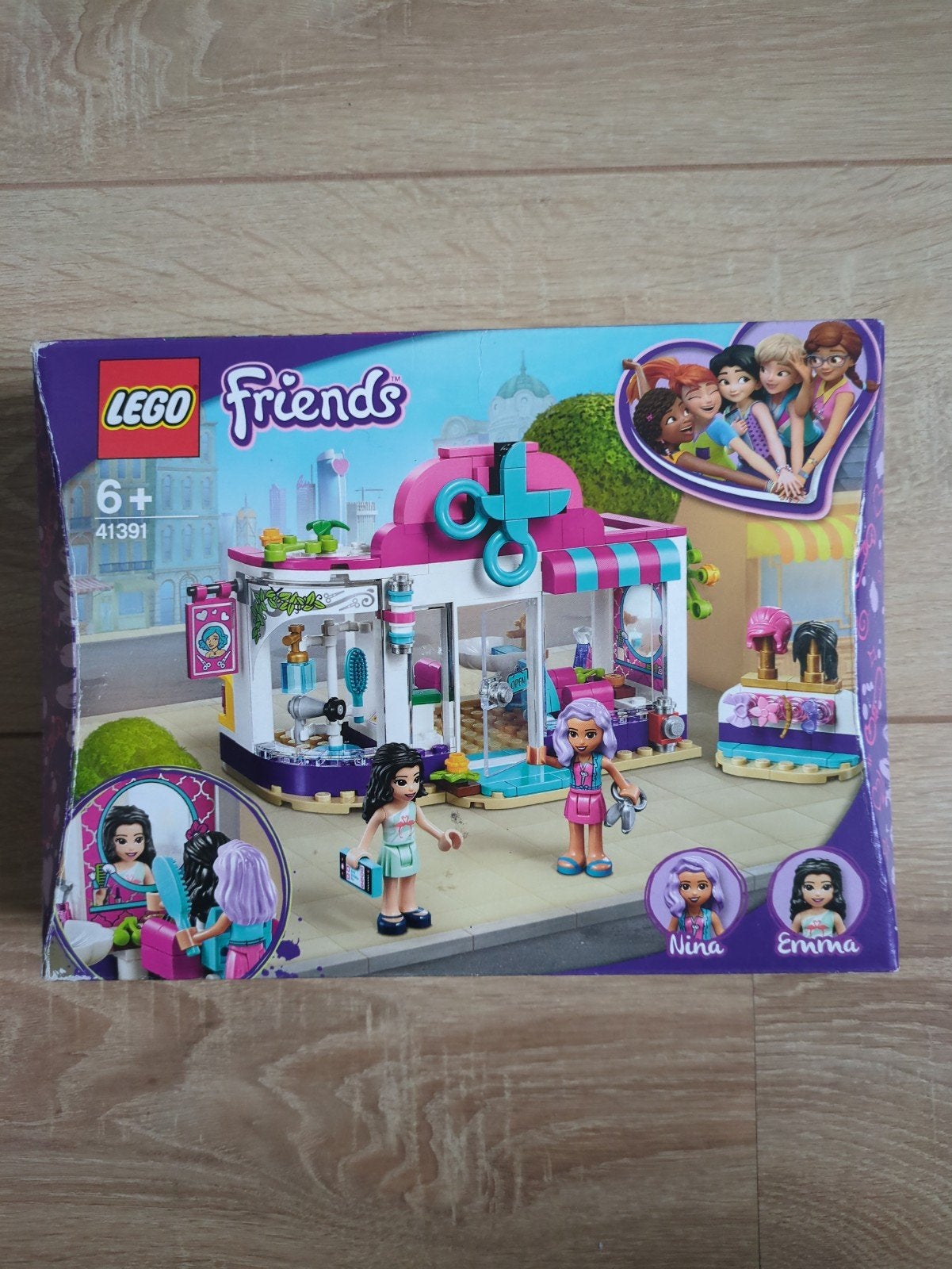 LEGO Friends kapperszaak 41391, Ophalen of Verzenden, Meer dan 50 stukjes, Zo goed als nieuw