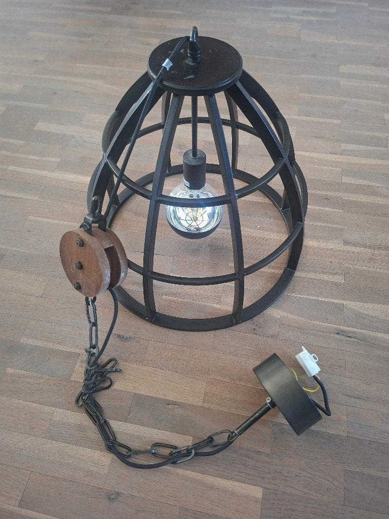 Hanglamp te koop, Ophalen, E27 (groot), Zo goed als nieuw, Industrieel