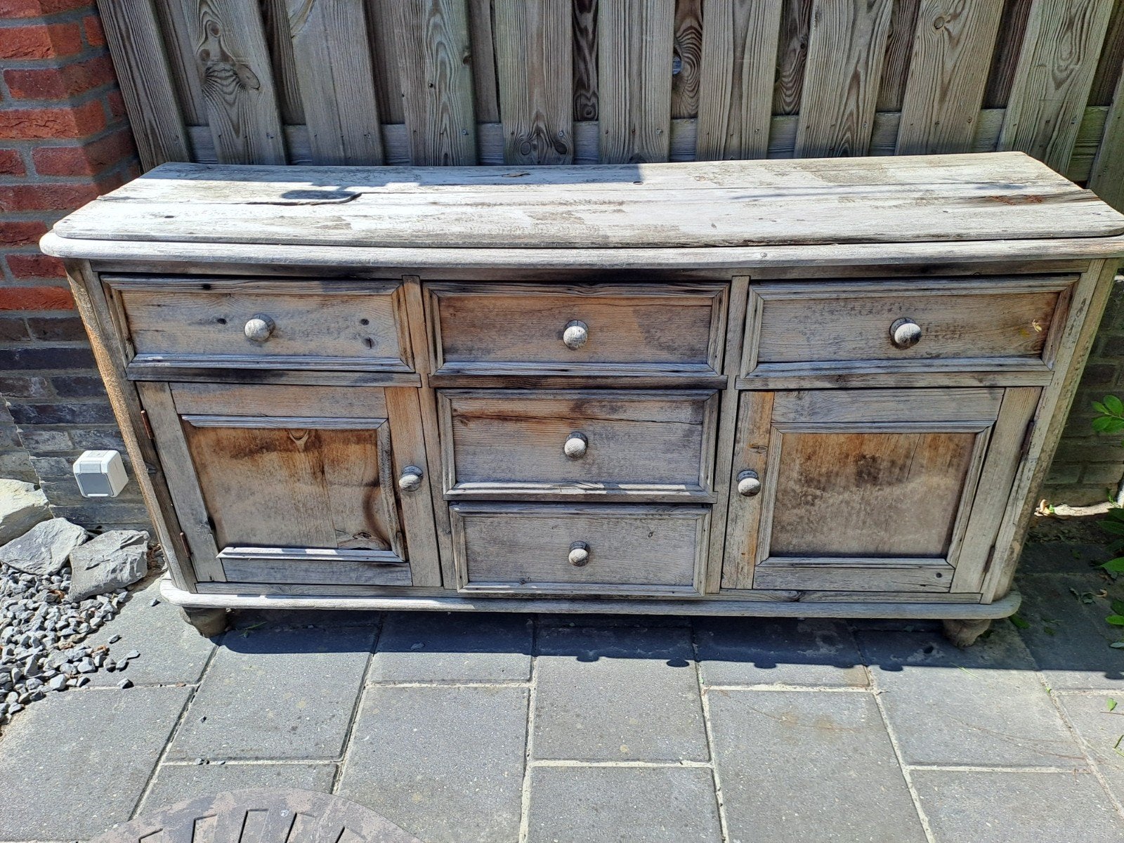 tuinkastje, Ophalen, Gebruikt, Hout, Overige typen