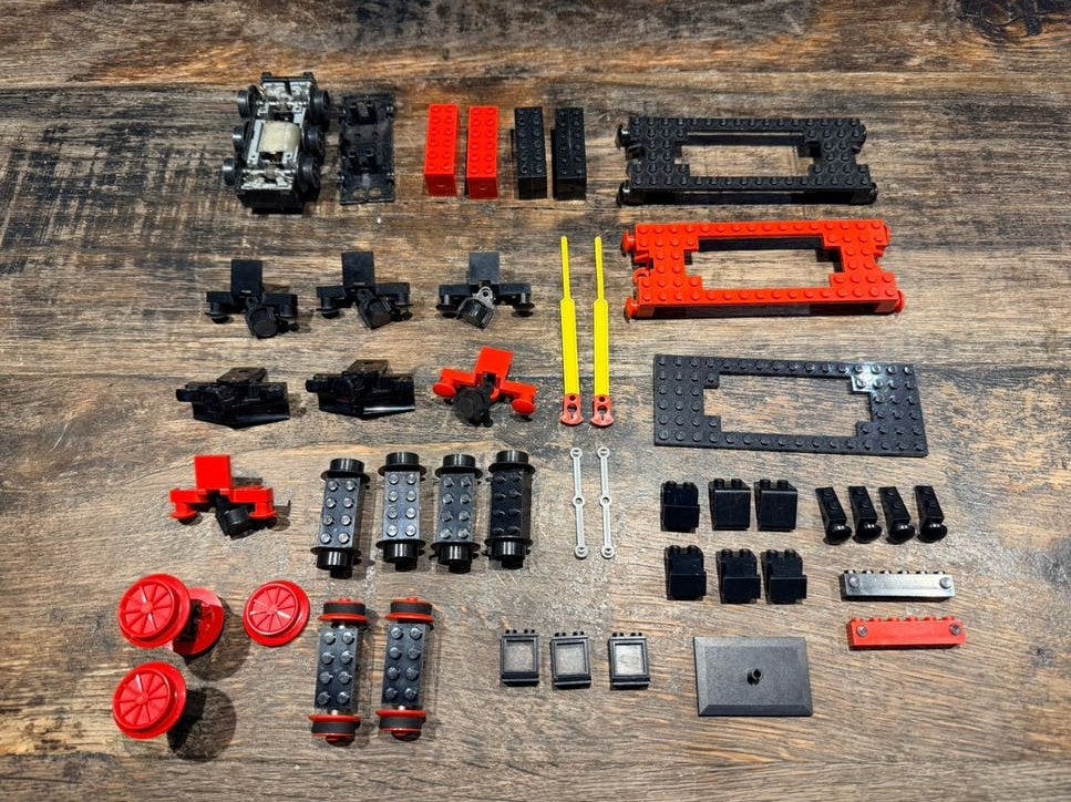Lego 12V Trein onderdelen (van oa 7750), Ophalen, Gebruikt, Overige thema's, Lego