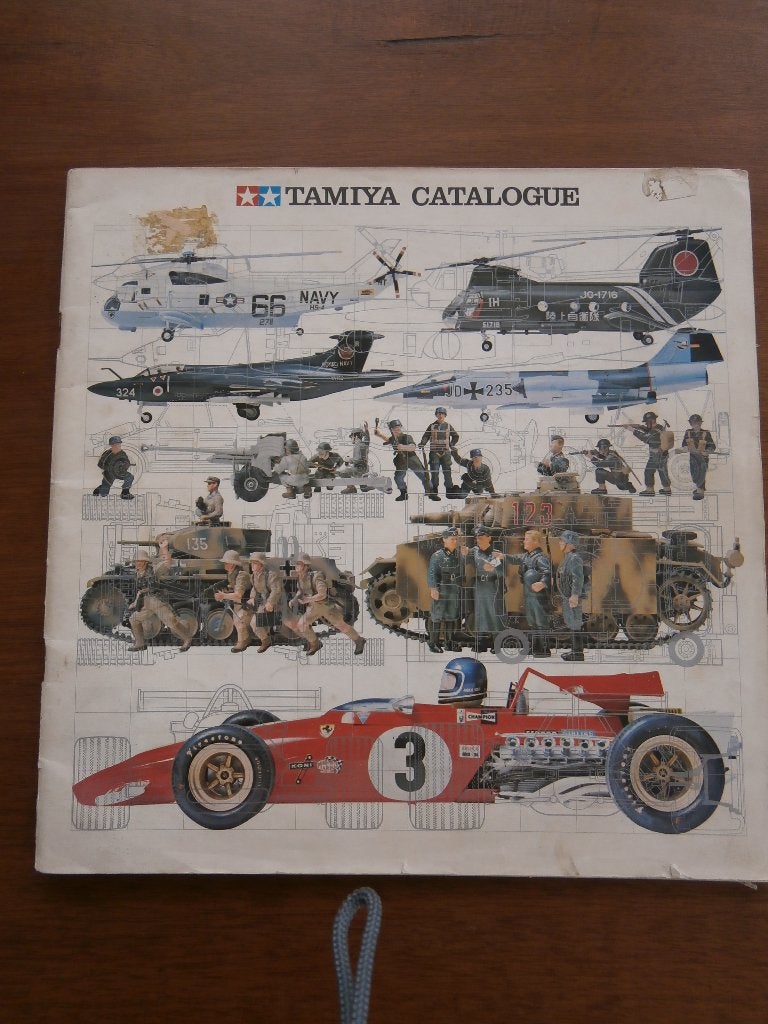 Cataloog Tamiya, Verzenden, Gebruikt, 1:32 tot 1:50