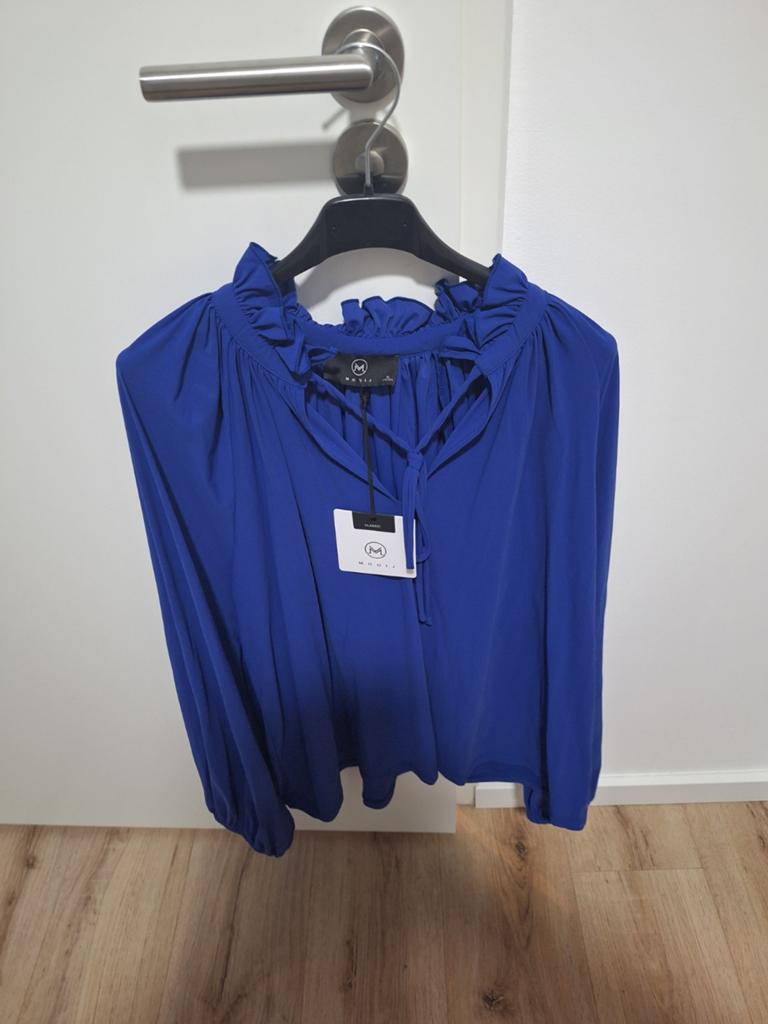 Blouse, Kleding | Dames, Blouses en Tunieken, Ophalen of Verzenden, Nieuw, Maat 46/48 (XL) of groter, Blauw