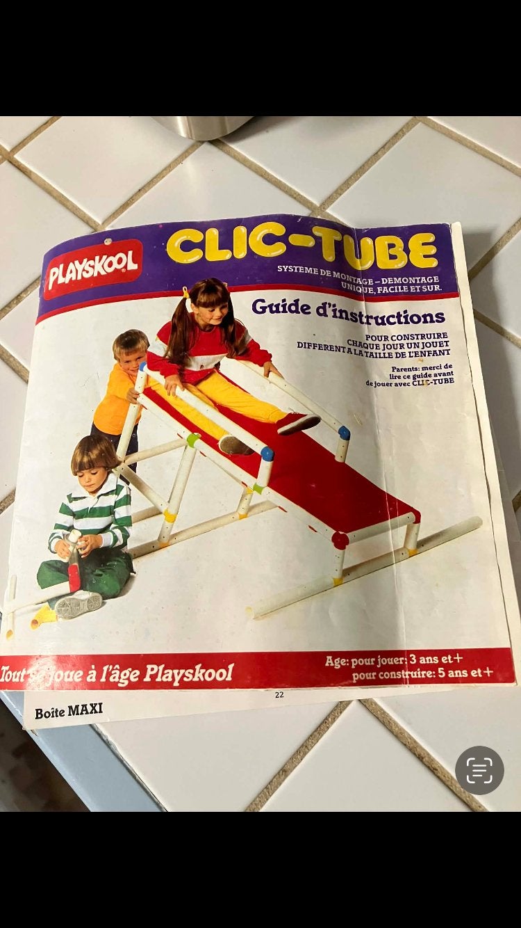 Playskool clic tube (akternatief van quadro), Kinderen en Baby's, Ophalen, Zo goed als nieuw