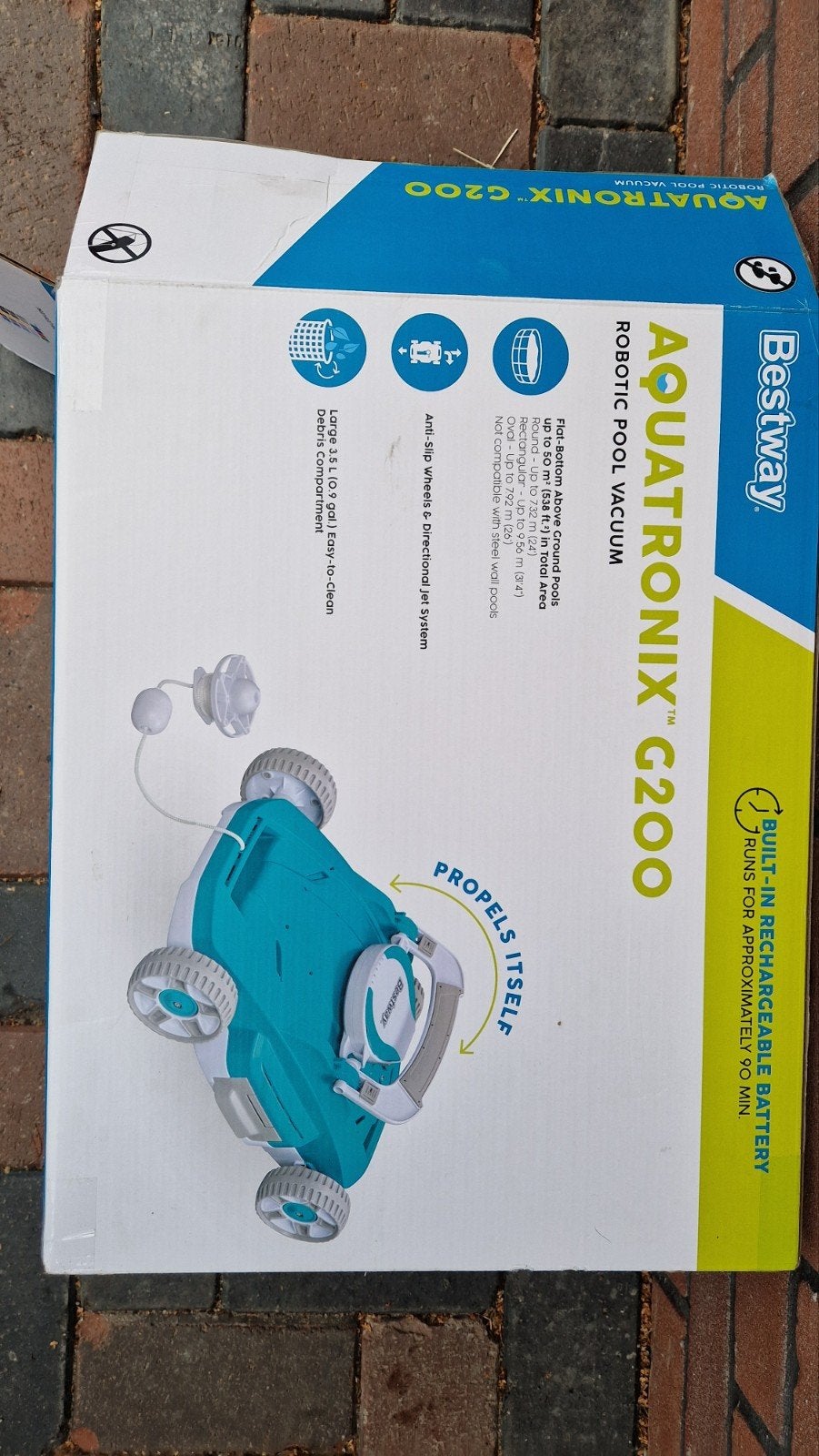 Bestway Aquatronix G200 Robot Zwembadstofzuiger, Tuin en Terras, Ophalen of Verzenden, Nieuw, Zwembadpomp