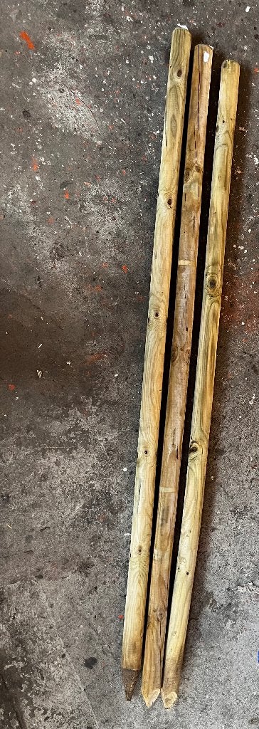 Tuinpalen, Ophalen, Gebruikt, 180 tot 250 cm, Palen
