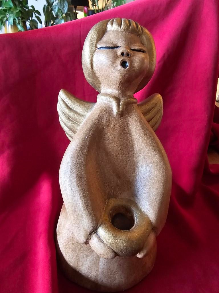 Vintage beeldje - THUN, Hoogte = 18 cm., Ophalen of Verzenden