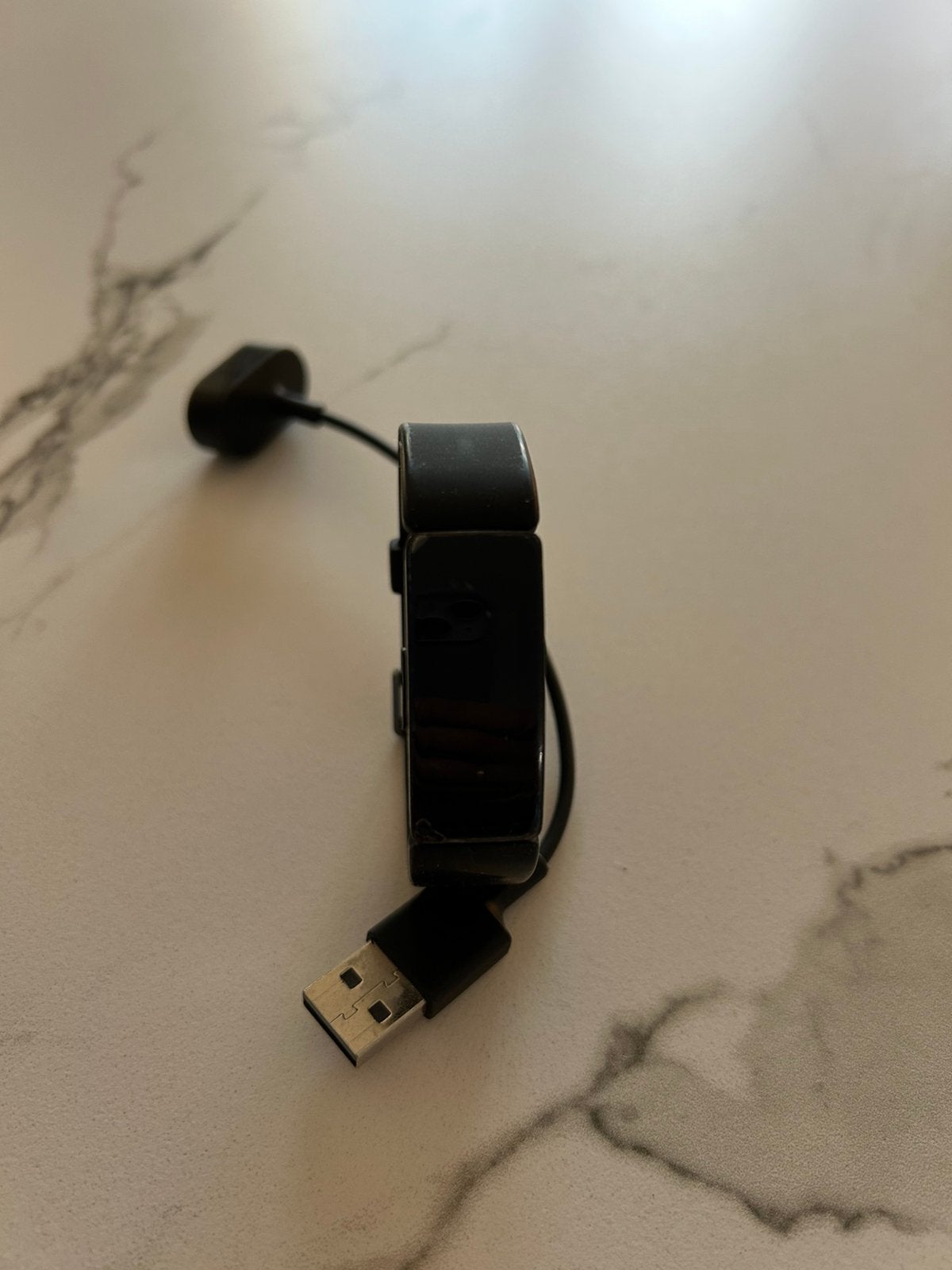 Fitbit Inspire HR zwart, Ophalen of Verzenden, Gebruikt, Zwart, Android