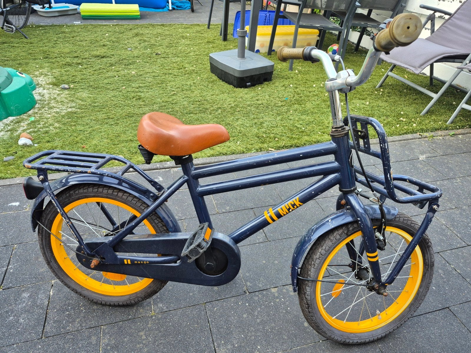 Fiets 16 inch, Ophalen of Verzenden, Gebruikt, 16 tot 20 inch