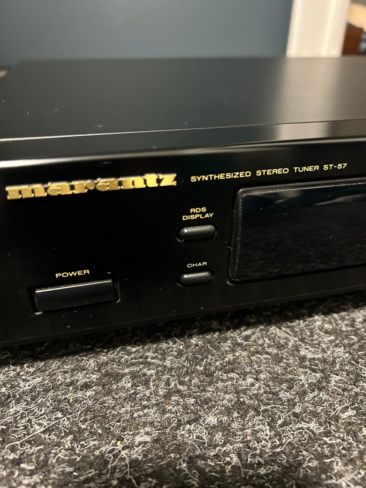 Marantz ST-57 Synthesized Stereo Tuner met RDS, Ophalen of Verzenden, Gebruikt, Analoog