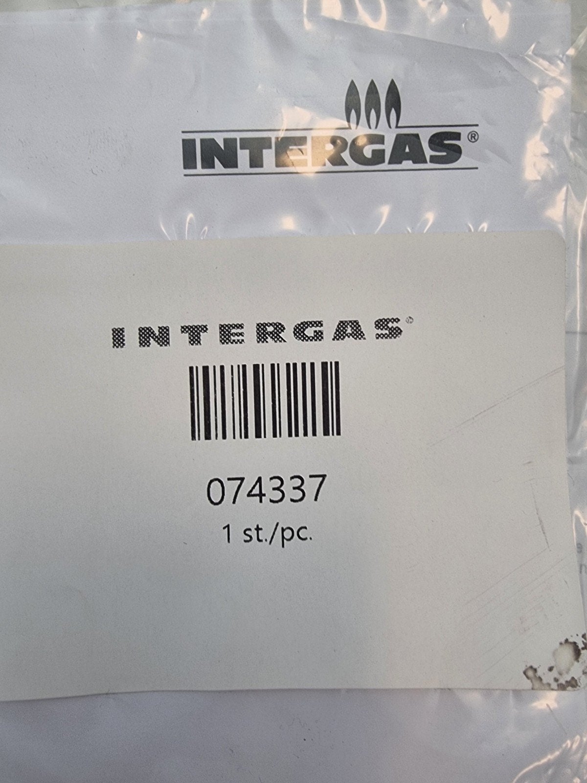 Intergas Onderdeel 074337 - Nieuw in verpakking6stuks, Ophalen of Verzenden, Nieuw