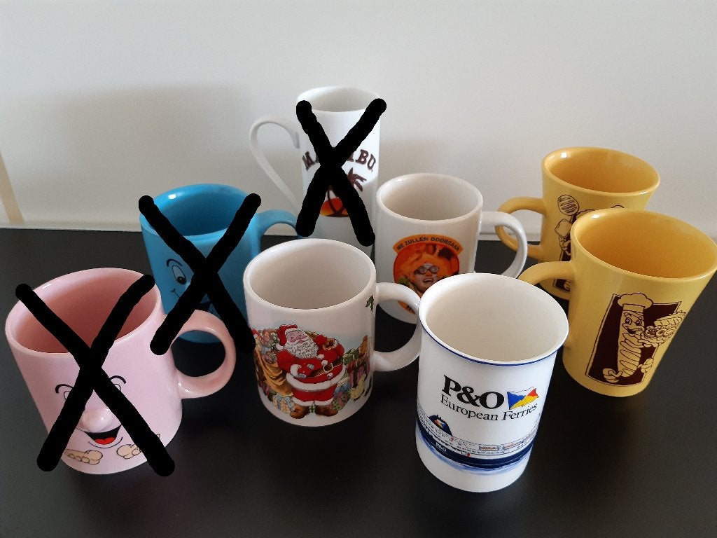 Hoogte 11 cm Breedte 7 cm, Nieuw, Ophalen of Verzenden, Overige stijlen, Kop(pen) en/of Schotel(s)