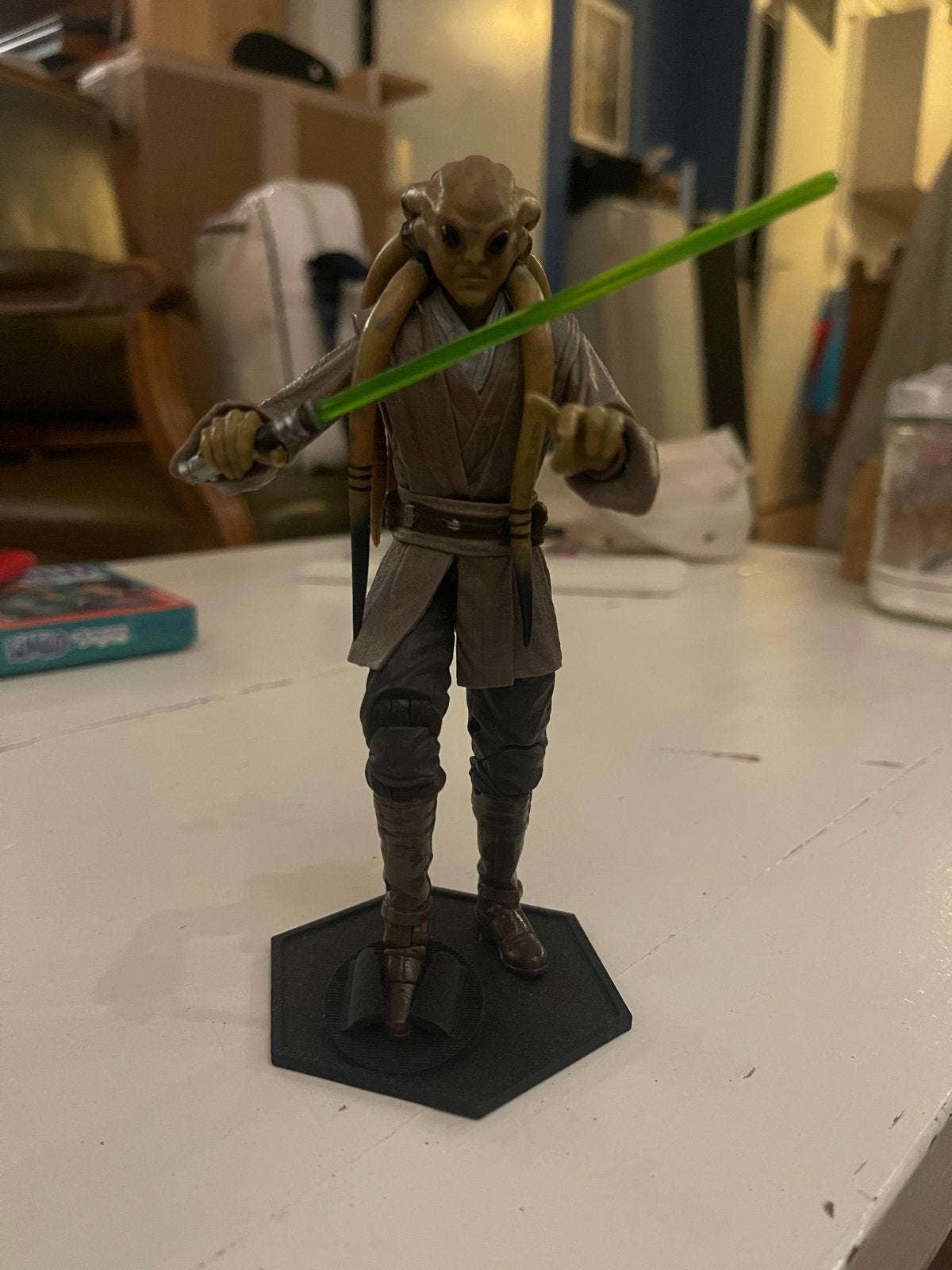 Star Wars The Black Series Kit Fisto actiefiguur, Verzamelen, Ophalen of Verzenden, Zo goed als nieuw, Actiefiguurtje