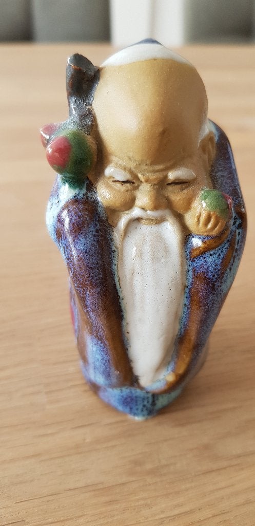 Chinese mudman, vintage, Verzamelen, Ophalen of Verzenden, Gebruikt, Mens