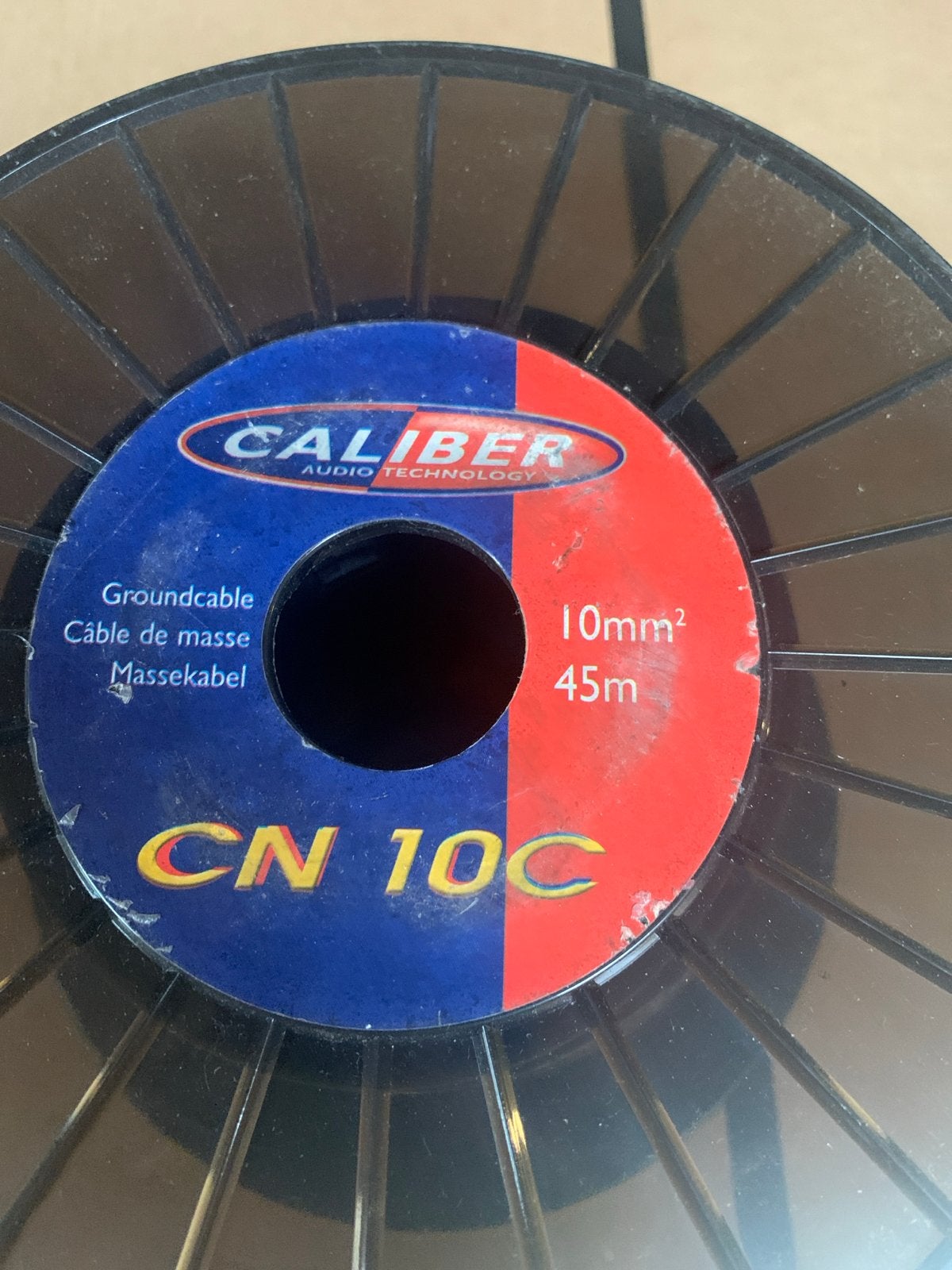 Caliber Groundkabel 10mm² - 45m - CN 10C, Ophalen of Verzenden, Nieuw, 10 meter of meer, Overige kabels