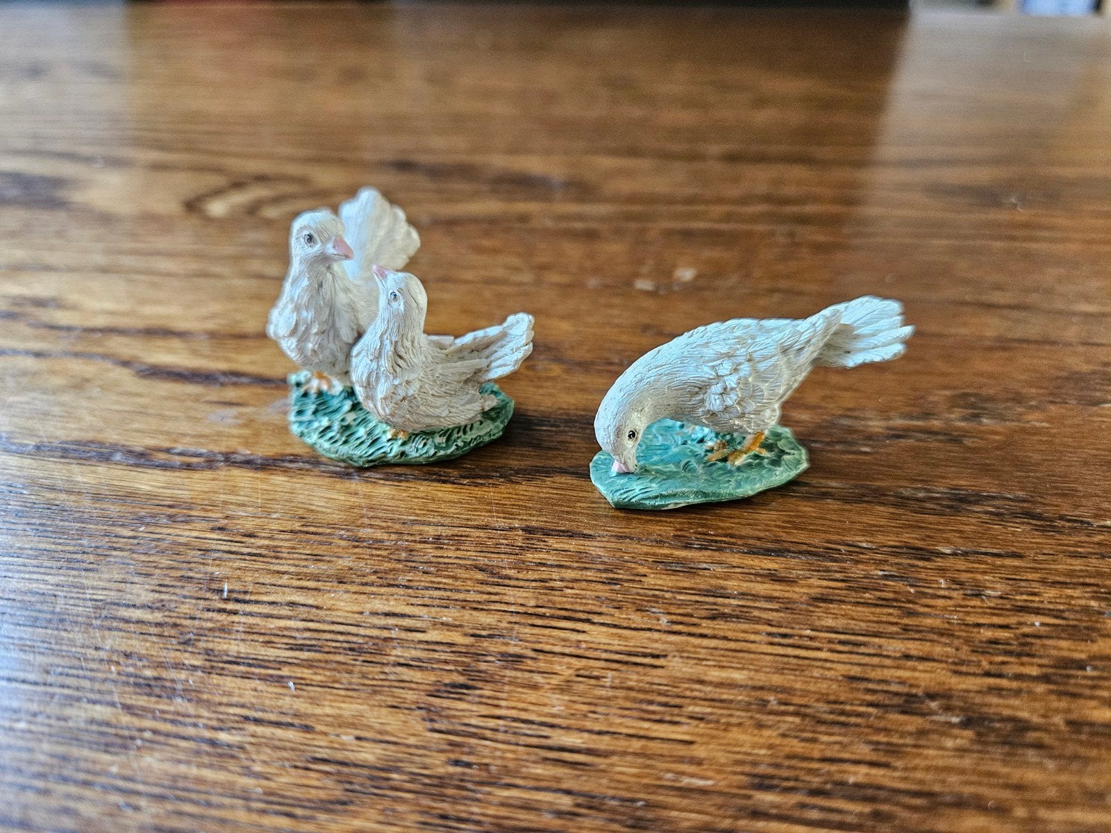 Twee Nieuwe Ongebruikte Miniatuur Duifjes, Ophalen of Verzenden, Nieuw, Dier
