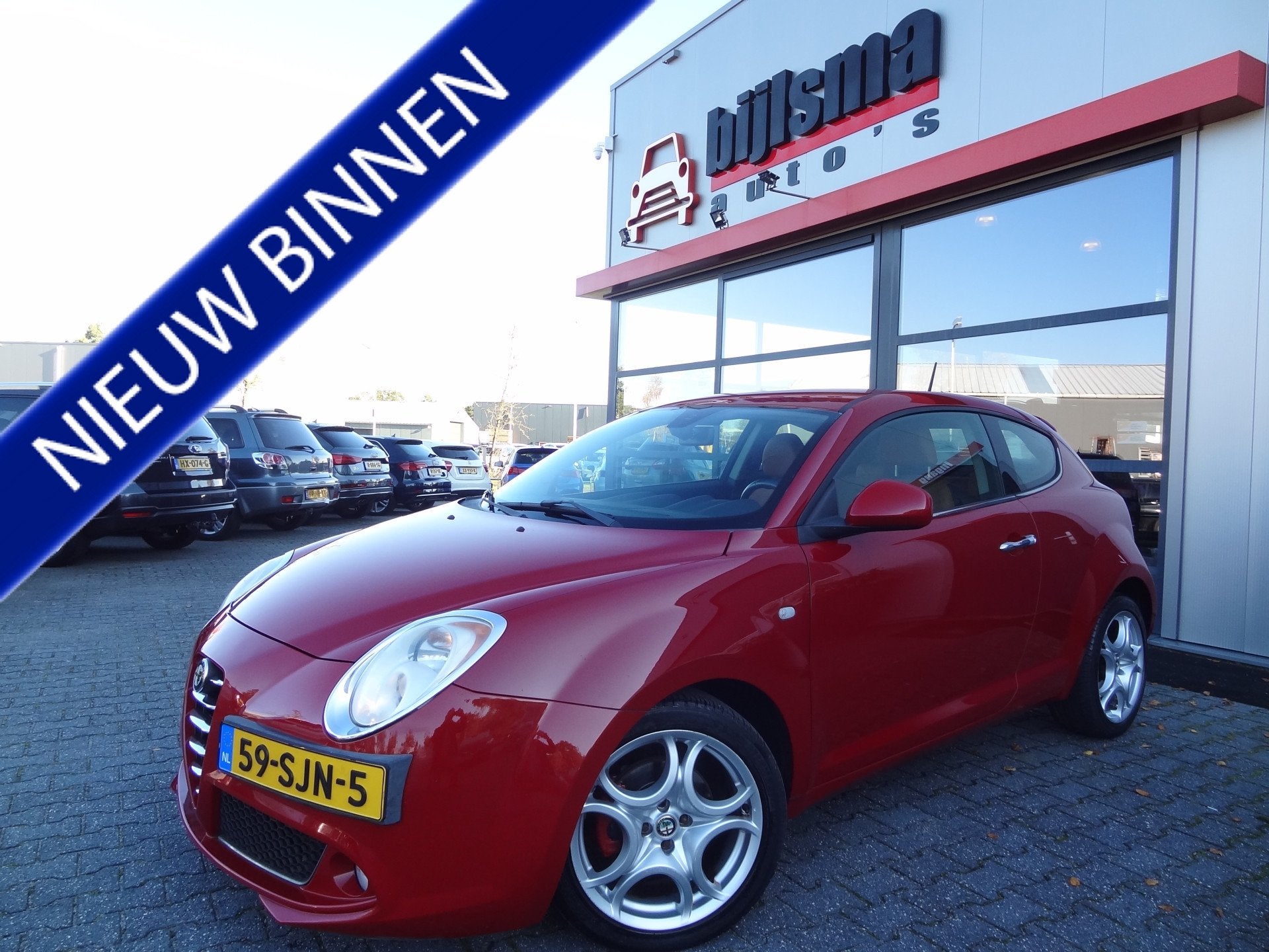 Alfa Romeo MiTo 1.4 T Distinctive | NL-AUTO | CRUISE | NAVI, Auto's, Euro 5, 135 pk, 4 cilinders, 49 €/maand
